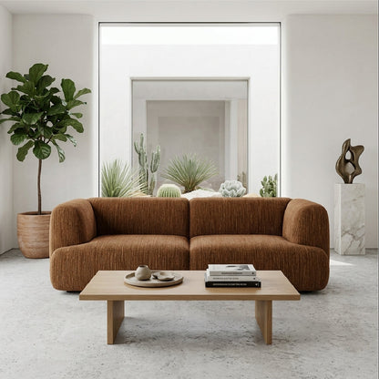 Mustard Modular Two-Piece Sofa