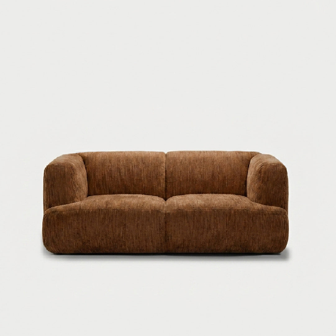 Mustard Modular Two-Piece Sofa